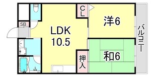 アンシャンテの物件間取画像